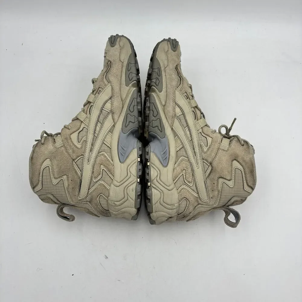 ASICS GEL Nandi Hi Tan Suede Trail Sneaker Boots Mens 11.5 Tactical Gorpcore